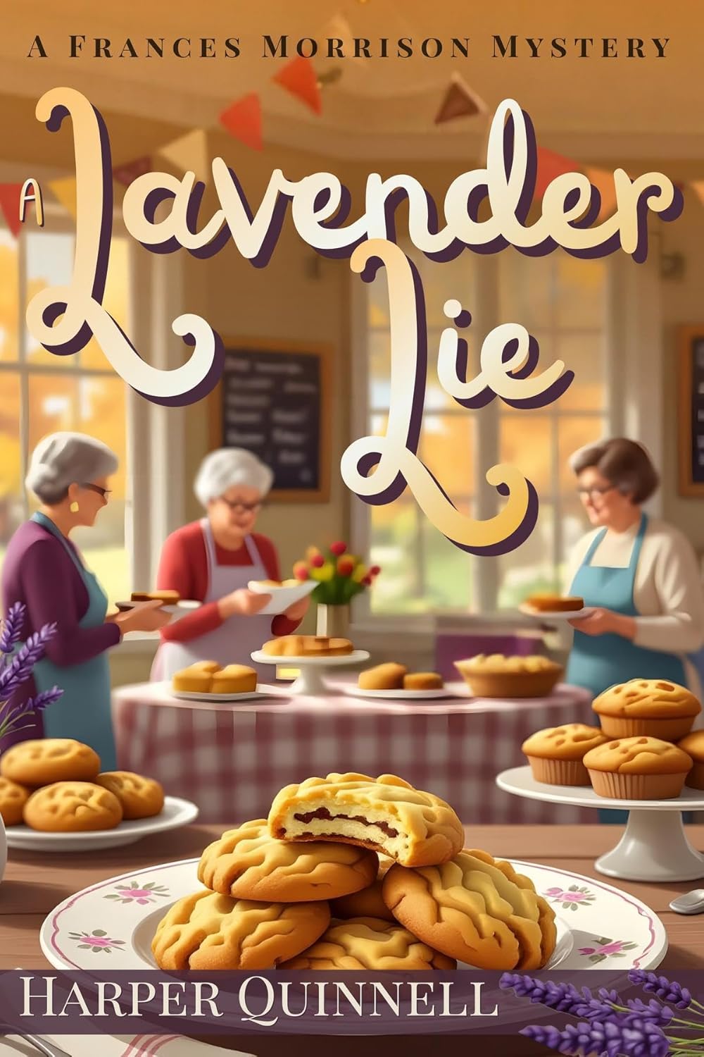 A Lavender Lie: A Cozy Mystery with Elderly Amateur Sleuth, Baking Competition, and Small-Town Secrets