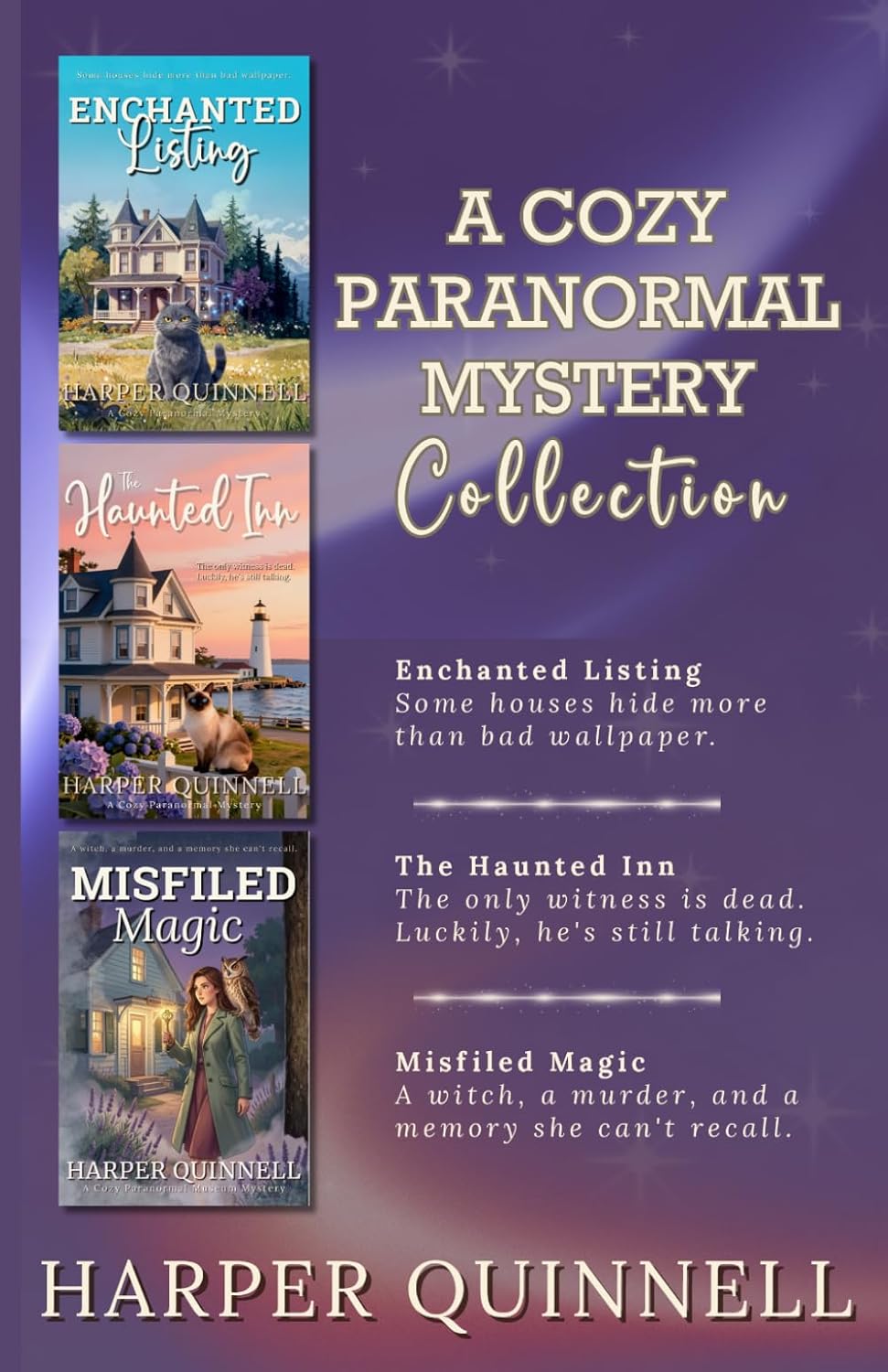 A Cozy Paranormal Mystery Collection: Three Standalone Witchy Woman Mysteries